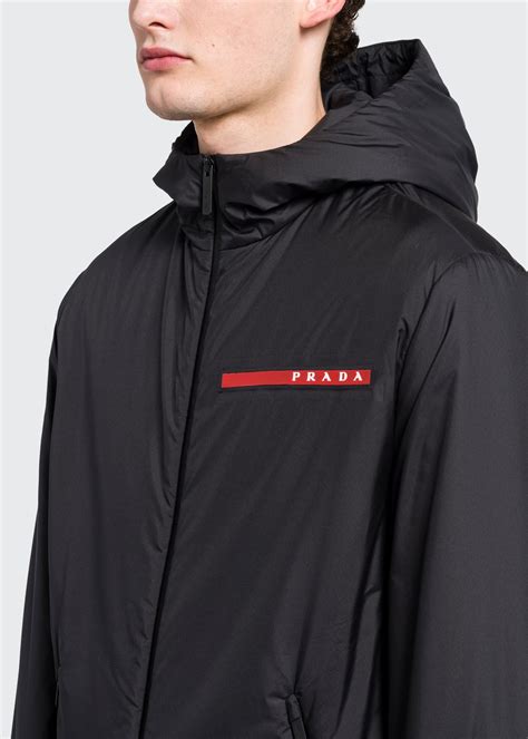 owen men's hooded prada jacket|prada coats for men.